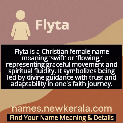Flyta Name Meaning and Origin