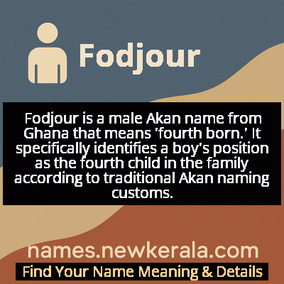 Fodjour Name Meaning and Origin