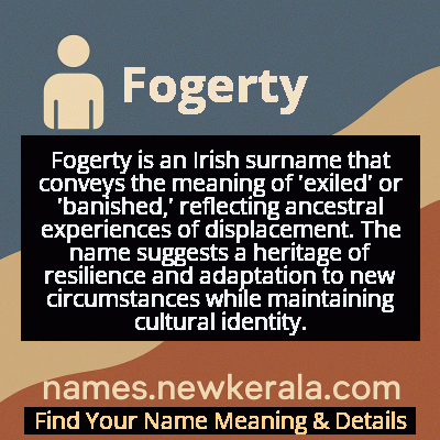 Fogerty Name Meaning and Origin