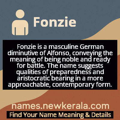Fonzie Name Meaning and Origin
