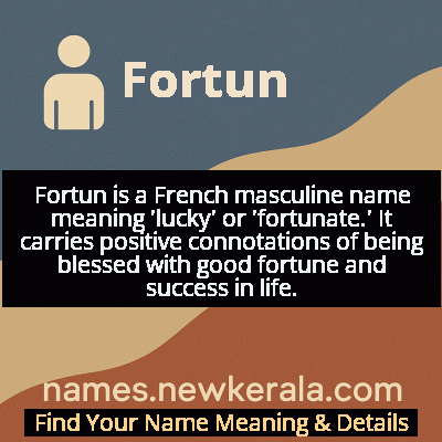 Fortun Name Meaning and Origin