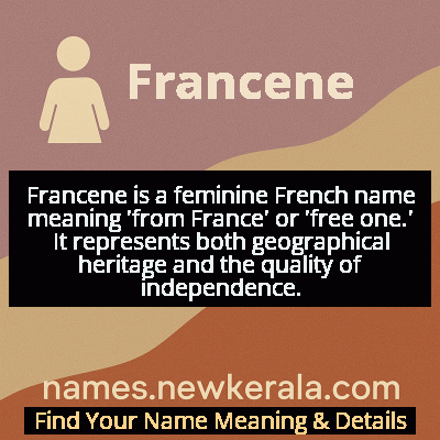 Francene Name Meaning and Origin
