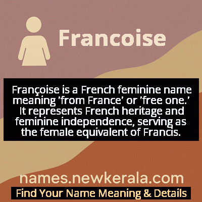 Francoise Name Meaning and Origin