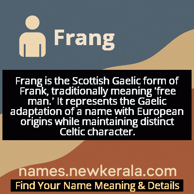 Frang Name Meaning and Origin