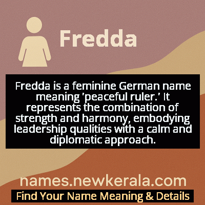 Fredda Name Meaning and Origin
