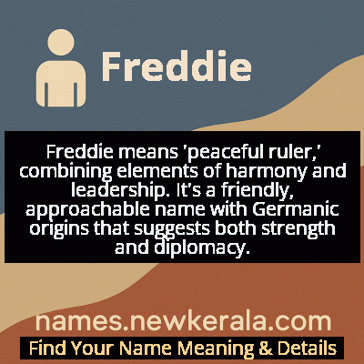 Freddie Name Meaning and Origin