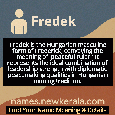 Fredek Name Meaning and Origin