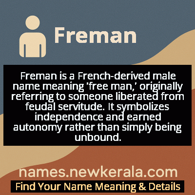 Freman Name Meaning and Origin