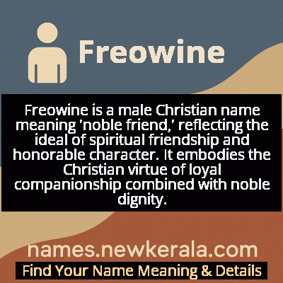 Freowine Name Meaning and Origin
