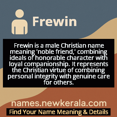 Frewin Name Meaning and Origin