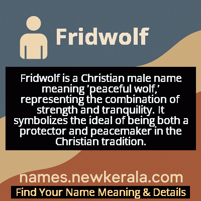 Fridwolf Name Meaning and Origin