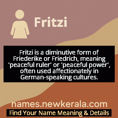 Fritzi Name Meaning and Origin