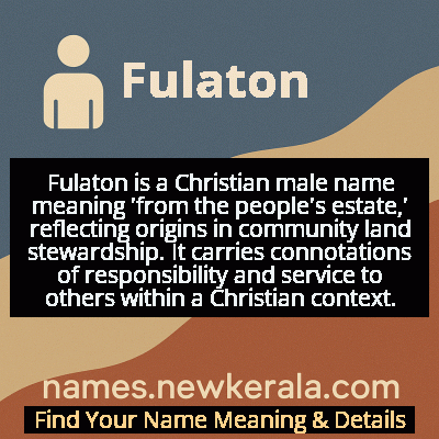 Fulaton Name Meaning and Origin