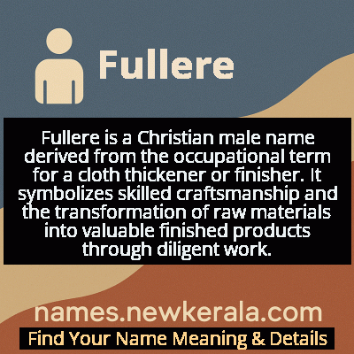 Fullere Name Meaning and Origin