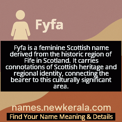 Fyfa Name Meaning and Origin