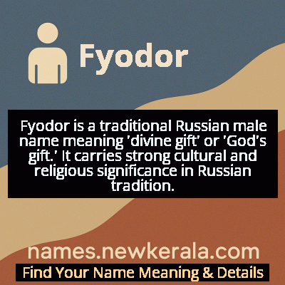 Fyodor Name Meaning and Origin