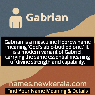 Gabrian Name Meaning and Origin