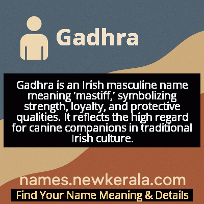 Gadhra Name Meaning and Origin
