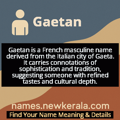 Gaetan Name Meaning and Origin