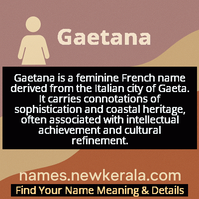 Gaetana Name Meaning and Origin