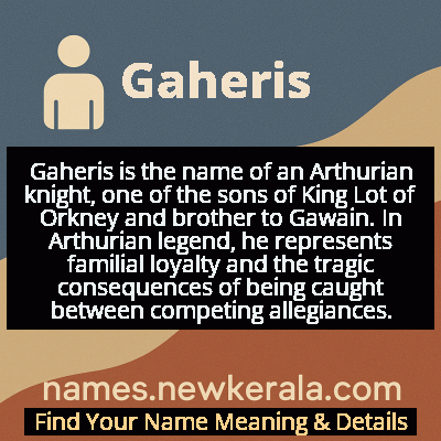 Gaheris Name Meaning and Origin