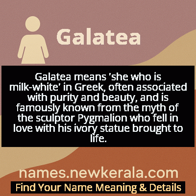 Galatea Name Meaning and Origin
