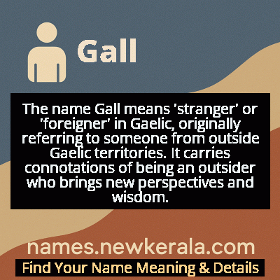 Gall Name Meaning and Origin