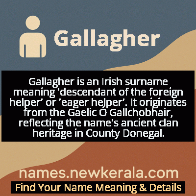 Gallagher Name Meaning and Origin