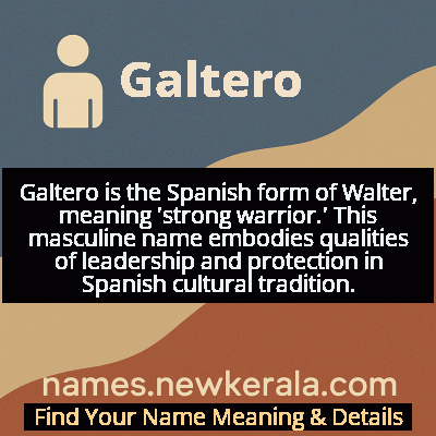 Galtero Name Meaning and Origin