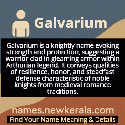 Galvarium Name Meaning and Origin