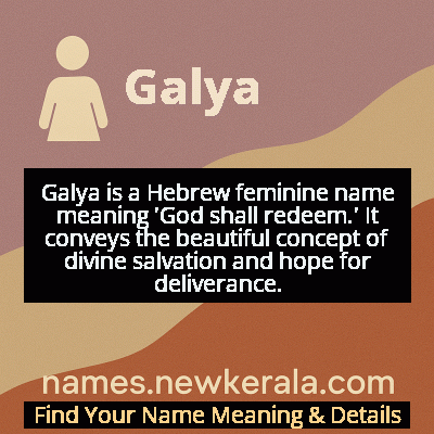 Galya Name Meaning and Origin