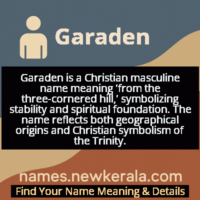Garaden Name Meaning and Origin