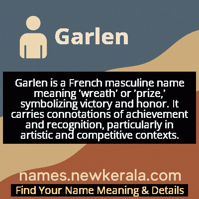 Garlen Name Meaning and Origin