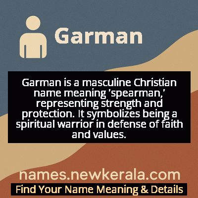 Garman Name Meaning and Origin