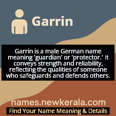 Garrin Name Meaning and Origin