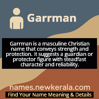 Garrman Name Meaning and Origin