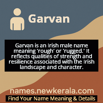 Garvan Name Meaning and Origin