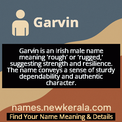 Garvin Name Meaning and Origin
