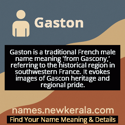 Gaston Name Meaning and Origin