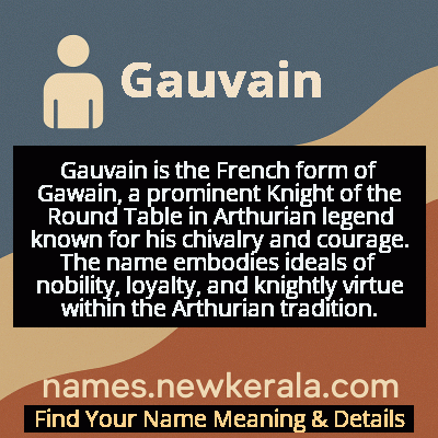 Gauvain Name Meaning and Origin
