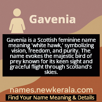 Gavenia Name Meaning and Origin