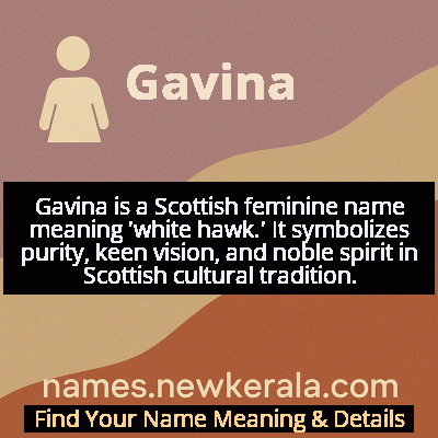 Gavina Name Meaning and Origin