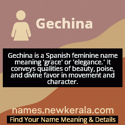 Gechina Name Meaning and Origin