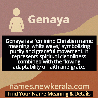 Genaya Name Meaning and Origin