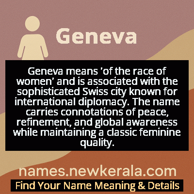 Geneva Name Meaning and Origin
