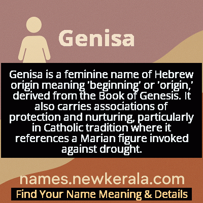 Genisa Name Meaning and Origin
