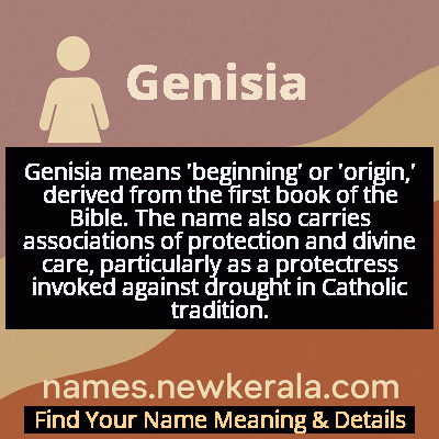 Genisia Name Meaning and Origin