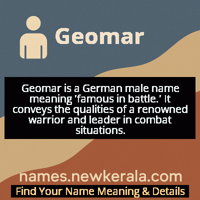 Geomar Name Meaning and Origin