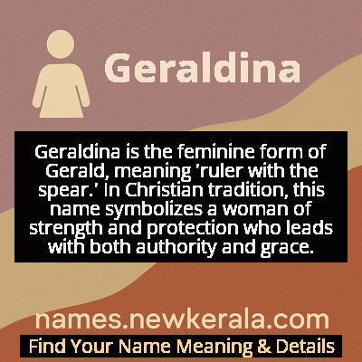 Geraldina Name Meaning and Origin