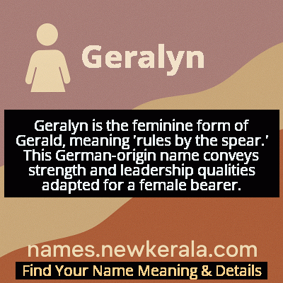 Geralyn Name Meaning and Origin